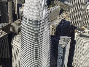Salesforce Tower, benson Industries, glass facades
