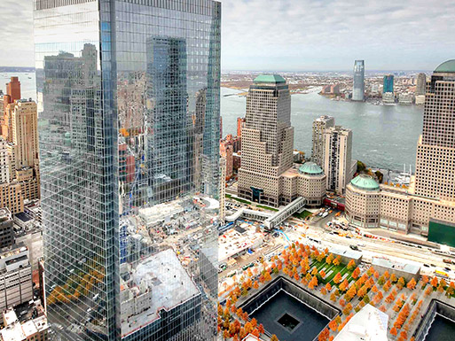 Four World Trade Center, NYC, Benson Industries, Benson Glass, glass facades