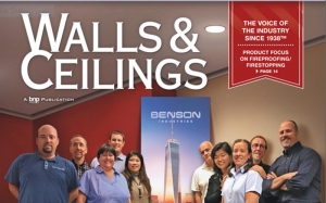 Walls & Ceilings, Magazine, Benson Industries