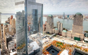 Benson Industries, Four World Trade Center, Glass building, curtainwall, New York City