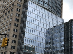 388-390 Greenwich Street, Tribeca, New York, NYC, Benson Industries, glass facade